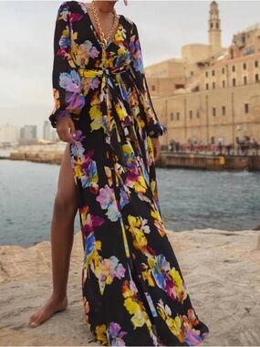Rococo Sand Quin Maxi Dress